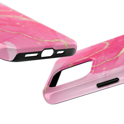 Telefoonhoesje - Pink Marble