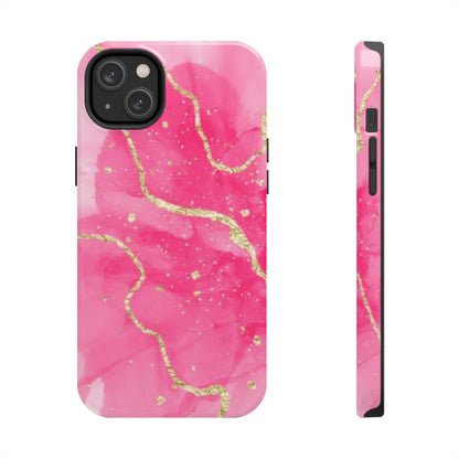 Telefoonhoesje - Pink Marble